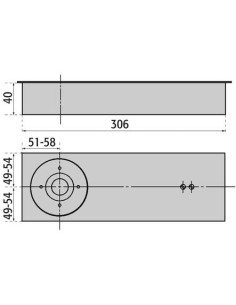 Pivot de sol BTS 84 DORMAKABA 2