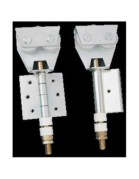 Monture à galet à déplacement latéral BOB 50 Fixation sur plat - MANTION