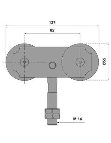 Monture pivotante 663 MANTION