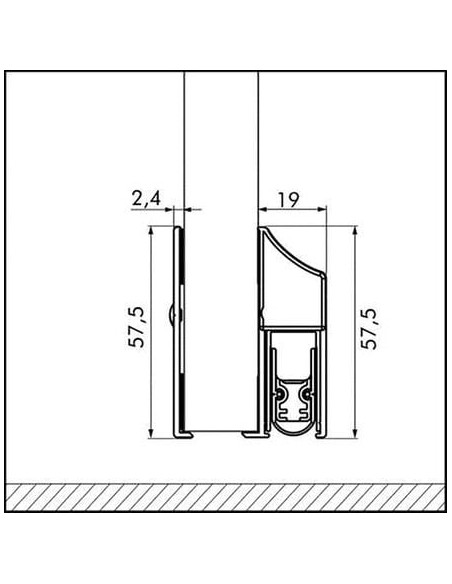Contreplaque de mise en applique ELLEN