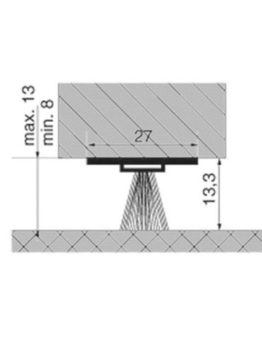 Profilé avec brosse dbs ELLEN