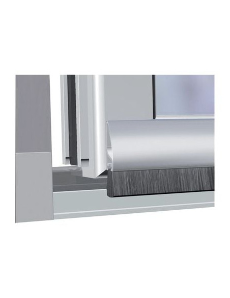 Bas de porte à brosse Hêtre - ELLEN