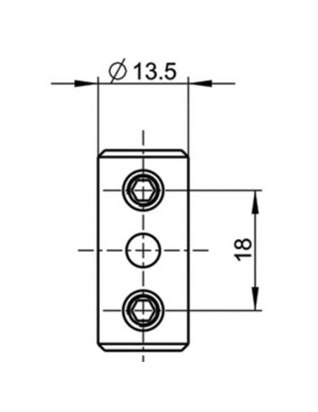 Manchon tringle VENTUS F200 FERCO