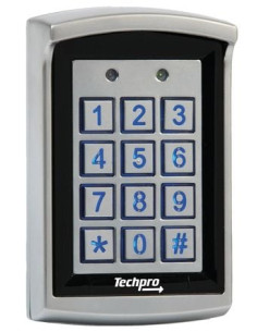 Clavier à code et / ou badge TECHPRO
