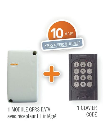 Clavier à code avec module GSM et récepteur HF INTRATONE
