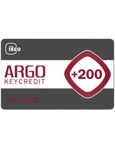 Carte de crédit ARGO badges virtuels ISEO -...