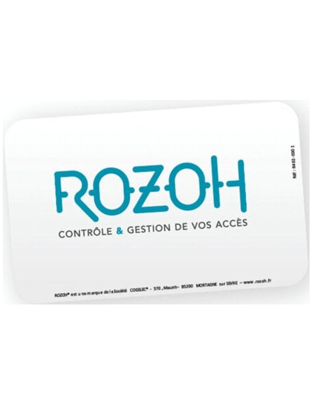 Badge de proximité format carte ROZOH