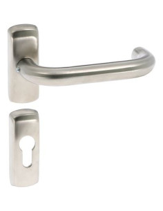 Demi-béquille INOXI sur rosace ABLOY