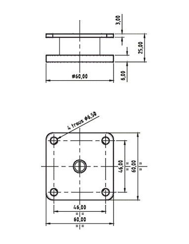 Contreplaque de rechange TEC AUTOMATISMES