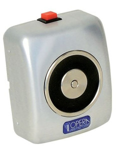 Ventouse incendie 20 à 50 DaN 24 à 48 V argent OPERA