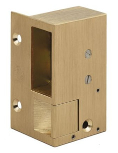Gâche électrique bronze en applique N°1 pour serrure...