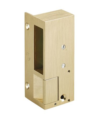 Gâche électrique bronze en applique N°3 pour...