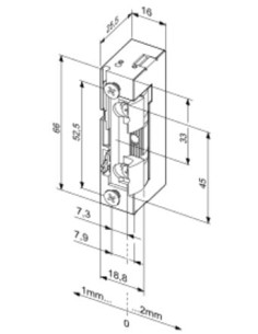 Gâche électrique 148E530 EFF EFF 2