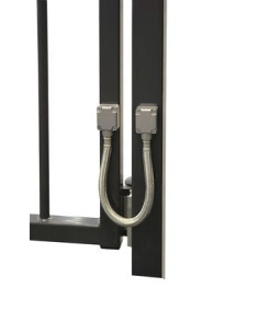 Passe câble applique renforcée LOCINOX