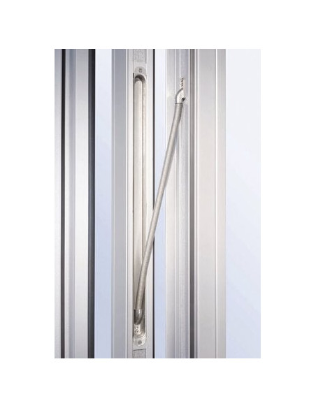 Passe-cable invisible A ouverture 180° - DORMAKABA