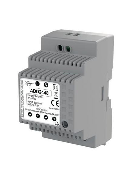 Alimentation rail din 3 modules SEWOSY