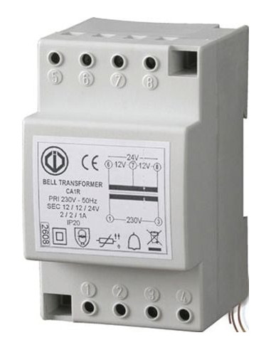 Transformateur 12 / 24 V AC CDVI