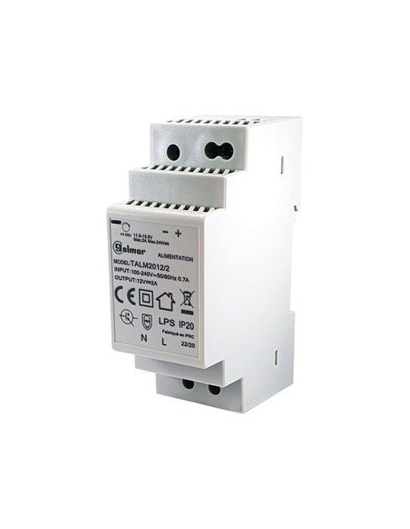 Alimentation 12 V rail din compact GOLMAR