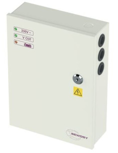 Alimentation universelle secourue 12 / 24 V en coffret...