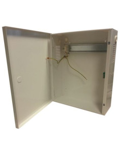 Coffret métallique avec rail DIN