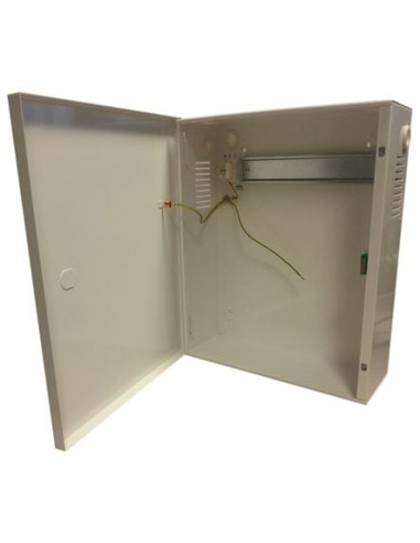 Coffret métallique avec rail DIN