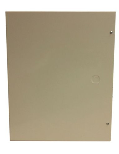 Coffret métallique avec rail DIN