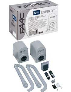 Motorisation portail battant Energy kit intégral FAAC