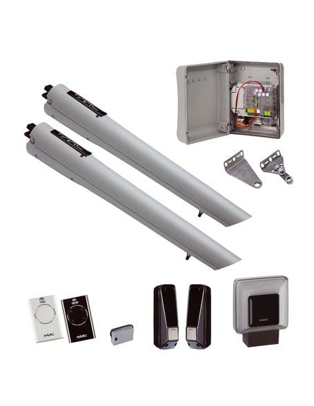 Motorisation portail battant Handy kit intégral FAAC