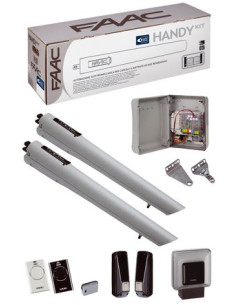 Motorisation portail battant Handy kit intégral FAAC 2