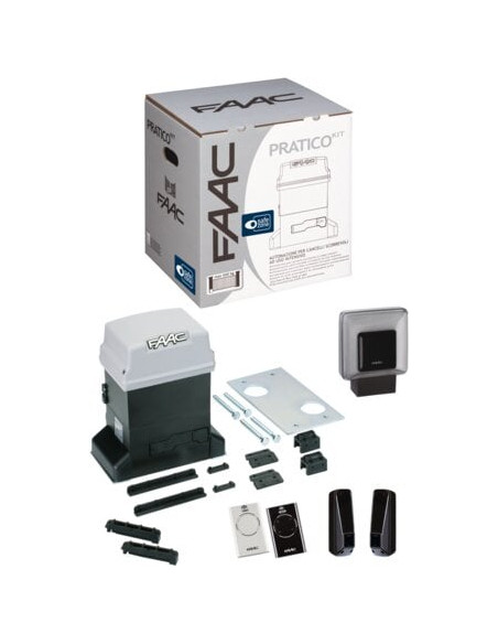 Motorisation portail coulissant Pratico kit FAAC