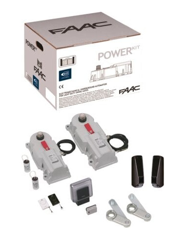 Motorisation portail battant Powerkit start FAAC