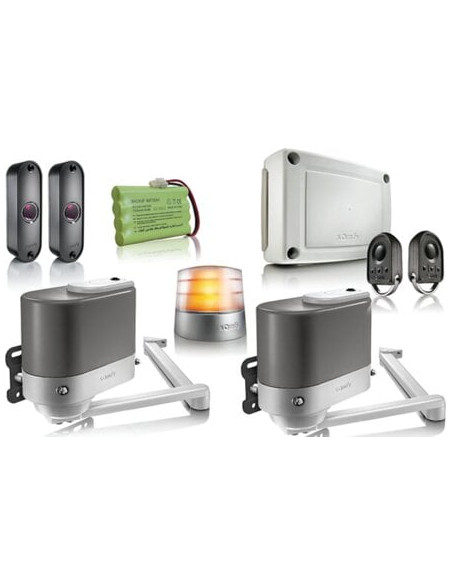 Motorisation portail battant AXOVIA MULTIPRO 3S IO SOMFY