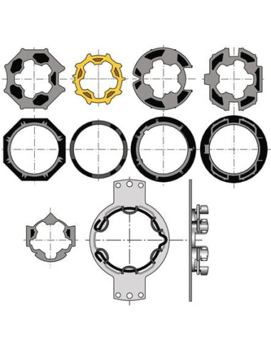 Kit d'accessoires SAV volets roulants SOMFY