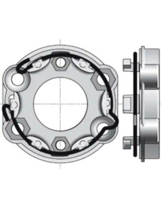Support pour moteur SOMFY