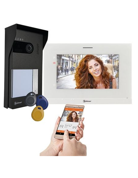 Kit interphone vidéo soul Écran WIFI 7 pouces - GOLMAR
