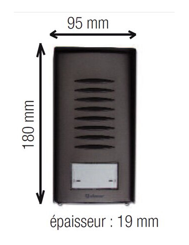Kit interphone audio SOUL 1 appel A combiné -...