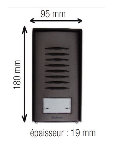 Kit interphone audio SOUL 1 appel Mains libres...