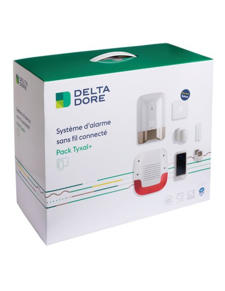 Pack Alarme Tyxal + DELTA DORE