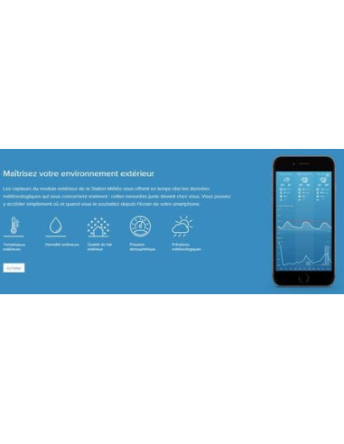 Station météo connectée NETATMO