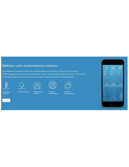 Station météo connectée NETATMO