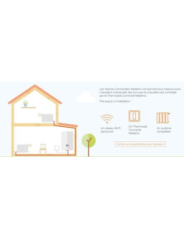 Tête thermostatique connectée NETATMO