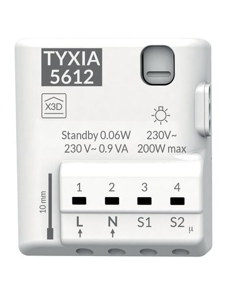 Récepteur pour éclairage TYXIA 5610 DELTA DORE