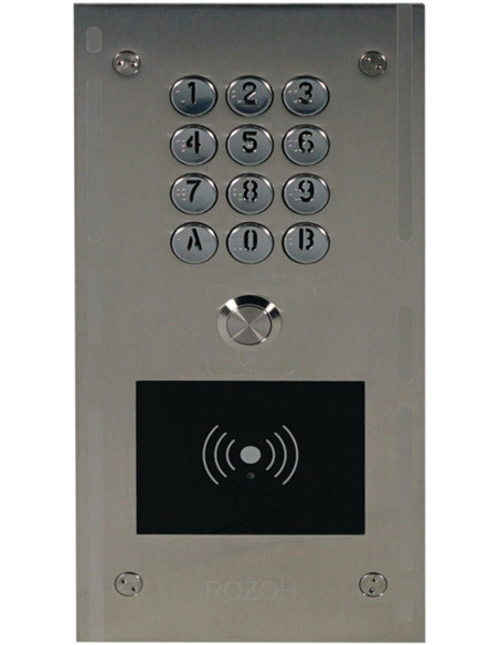 Clavier à code avec lecteur de badges ROZOH