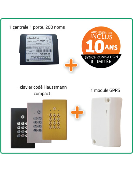 Clavier à code Haussmann Compact INTRATONE