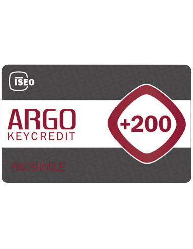 Carte de crédit ARGO badges virtuels ISEO -...