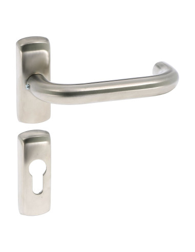 Demi-béquille INOXI sur rosace ABLOY
