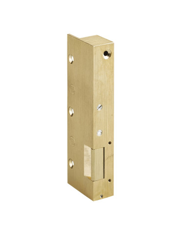 Gâche électrique bronze en applique N°12 pour...