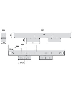 Boîtier de mise en applique pour verrou GRS 620 GROOM... 2