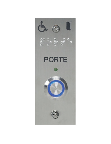 Bouton poussoir NO/NF inox SOONE