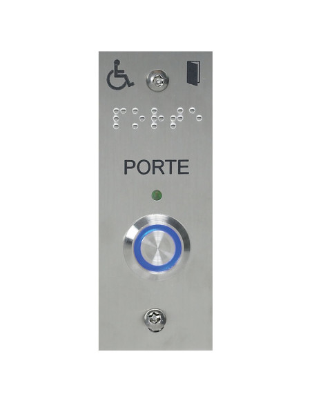 Bouton poussoir NO/NF inox SOONE